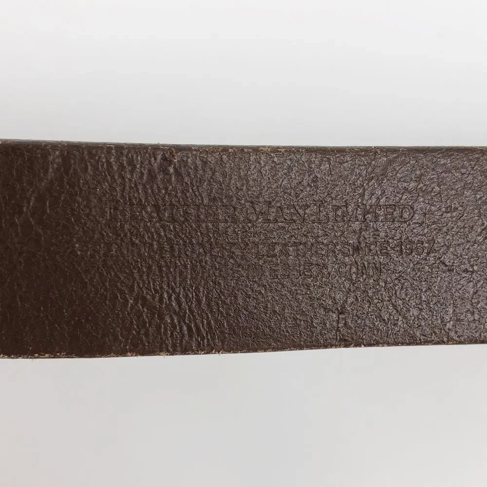 Shotgun shell belt brown leather